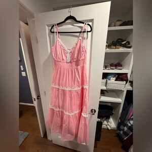 Lilly Pulitzer Pink Midi